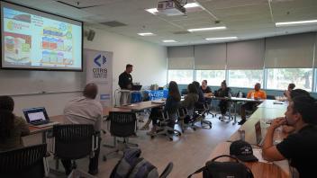 CITRIS Director, Prof. Saif Islam introducing the Education and Workforce Training endeavor at UC Davis