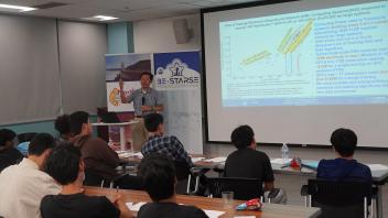 Prof. Ben Yoo presenting on Brain, AI and Computing