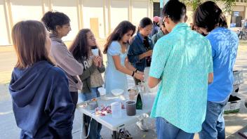 Students at Picnic Day at UC Davis