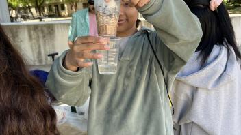 Students at Picnic Day at UC Davis
