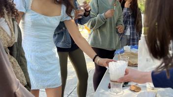 Students at Picnic Day at UC Davis